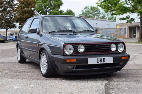 Vw Volkswagen Golf Mk2 Gti 16v 3dr 1989 Grey Sold Car And Classic