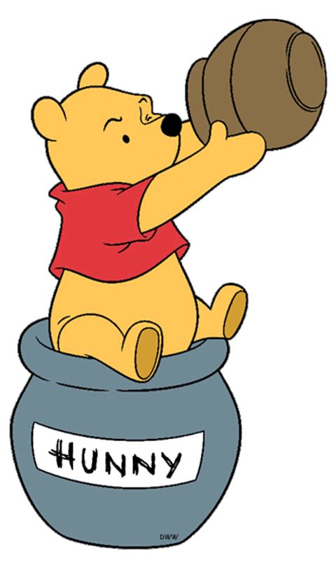 Winnie the pooh is a character in a. Honey Jar Clipart | Free download on ClipArtMag