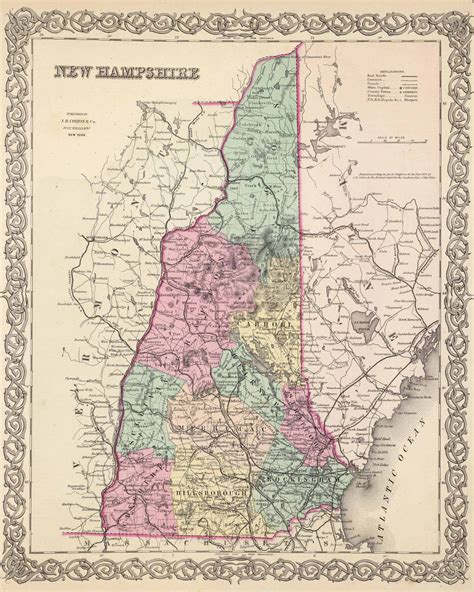 Map Of Southern Nh And Maine
