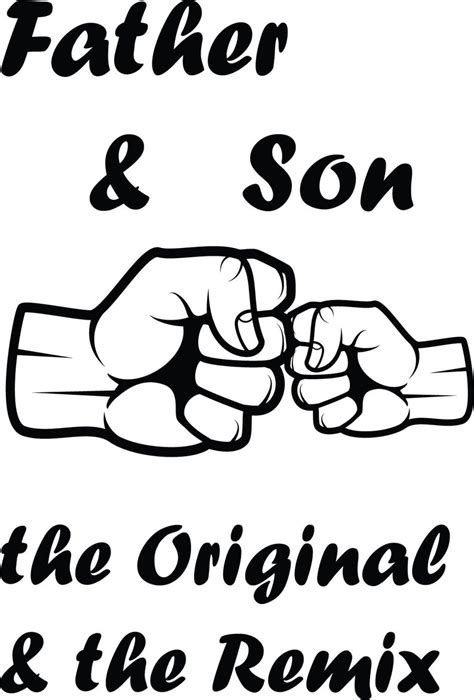 Father S Day Father Son Fist Bump Svg Free Svg Png Eps Dxf File