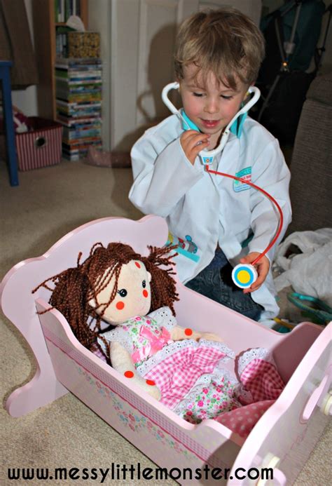 Miss polly had a dolly is a great little action song because it encourages imaginative role play, and really gets children engaged with the story. Miss Polly had a Dolly - Messy Little Monster