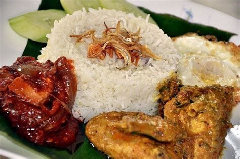 Siapa bilang rendang harus berbahan daging sapi? Spices Journey: Nasi Lemak Kukus + Rendang Ayam + Sambal ...