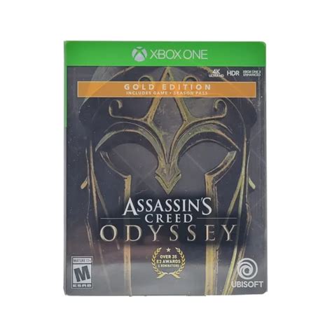 Assassins Creed Odyssey Steelbook Gold Edition Microsoft Xbox One Dlc