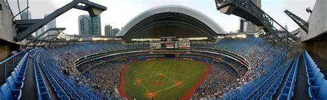 Rogers Centre Major League Baseballs First Retractable Roof Baseball