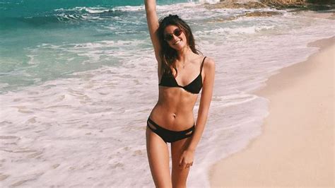 Kaia Gerber Celebrates 1 Million Instagram Followers With Bikini Clad