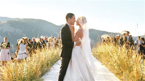 Kate Bosworth And Michael Polishs Romantic Western Wedding Photos
