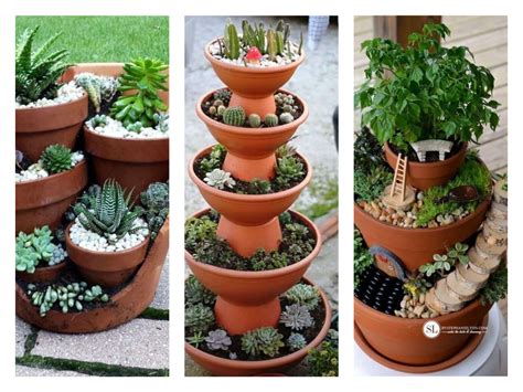 Plants for small pots are perfect for areas of the country that are prone to heat and dry spells. Flower Pot Mini Garden