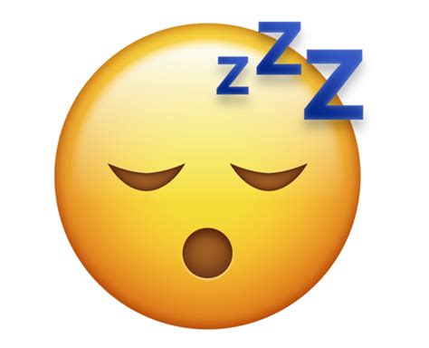 Sleeping Emoji Png Transparent Png Download 34565 Vippng