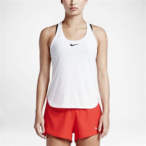 Nike Womens Dry Slam Tank Top White