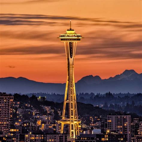 Space Needle Seattle Destinations Building Landmarks Travel Viajes
