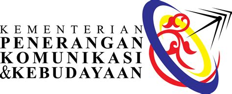 The new logo for the ministry of tourism and culture incorporates the colours of the malaysian flag; Vectorise Logo | Kementerian Penerangan, Komunikasi ...