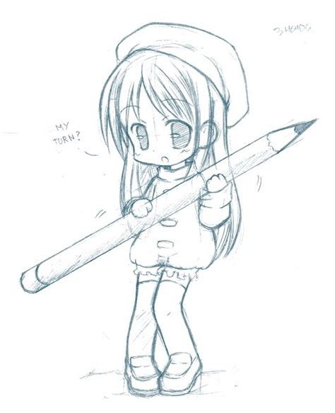 Anime Chibi Drawings Pencil 17833codepng Projects To Try Pinterest Chibi For Her And How