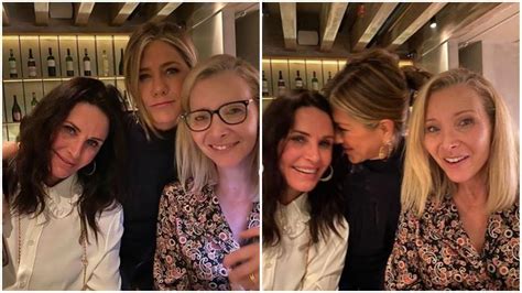 Jennifer Aniston Reunites With Her Girl Friends From ‘across The Hall