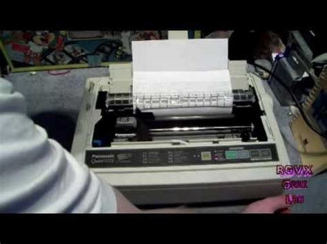(see images below.) it's the printer from this is anyone familiar with how one of these things works? 2 x Dot Matrix Printer Donations: Testing and getting to ...