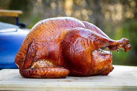 Smoked Turkey On A Kettle | Grilling Inspiration | Smoked turkey, Grilled turkey, Turkey
