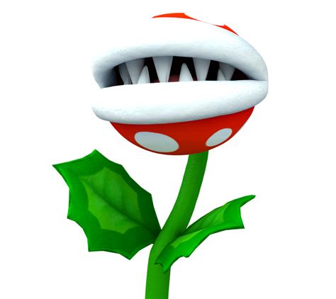 Piranha Plant Render By Nintega Dario On Deviantart