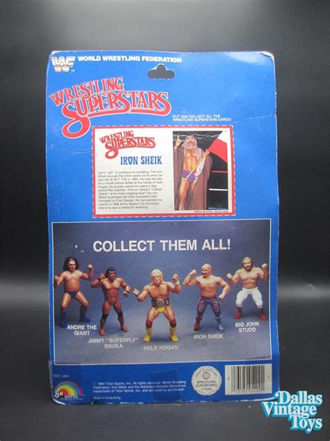 1984 Titan Sports Ljn Wrestling Superstars Iron Sheik 17a