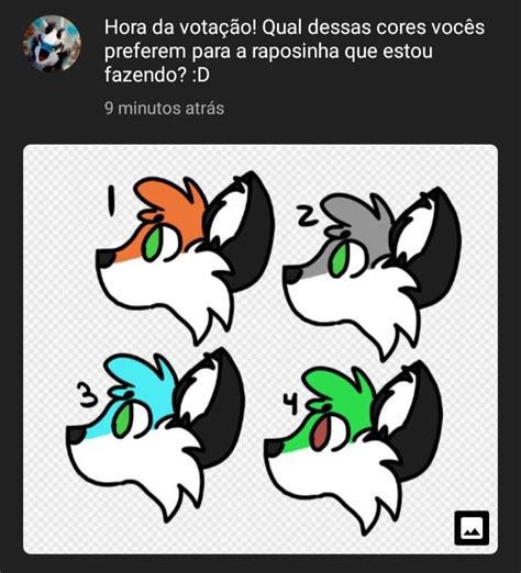 Qual Raposinha Você Prefere Para Ser O Design Da Fursuit Que Estou