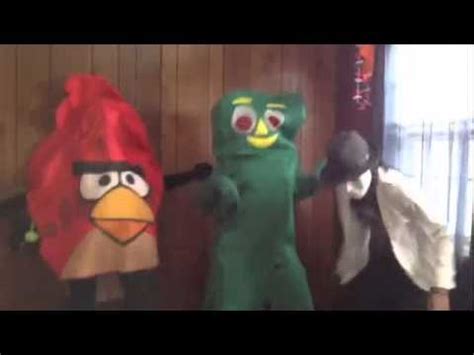Harlem Shake Angry Bird Gumby Michael Jackson YouTube