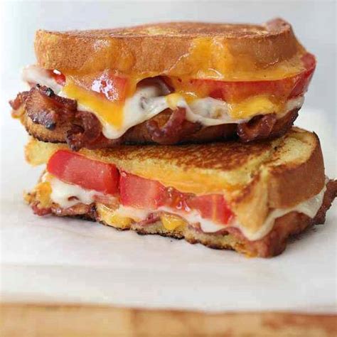 Bacon Tomato Grilled Cheese ~ Good Recipes