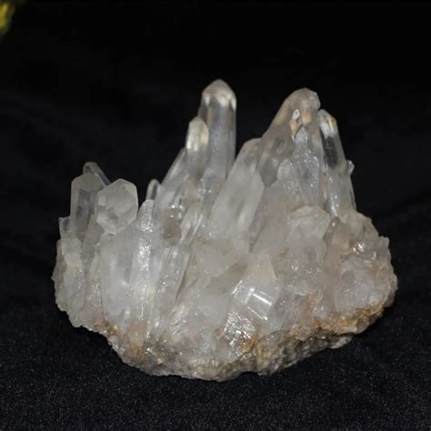 595g Natural White Transparent Quartz Crystal Cluster Specimen Quartz