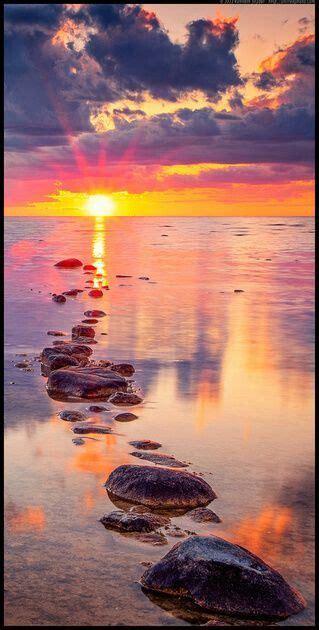 900 Sunsets Over Water Mainly Ideas In 2021 Nature Sunset Scenery