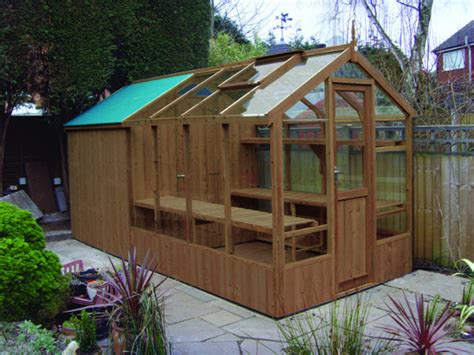 Greenhouse Shed Combination Gardenbox