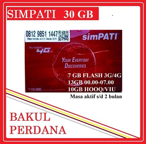 Maybe you would like to learn more about one of these? Jual KARTU PERDANA INTERNET TELKOMSEL 4G LTE SIMPATI RED ...