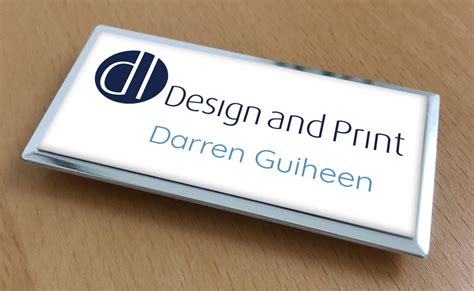 Personalised Name Badges To Promote Your Business Dl Design