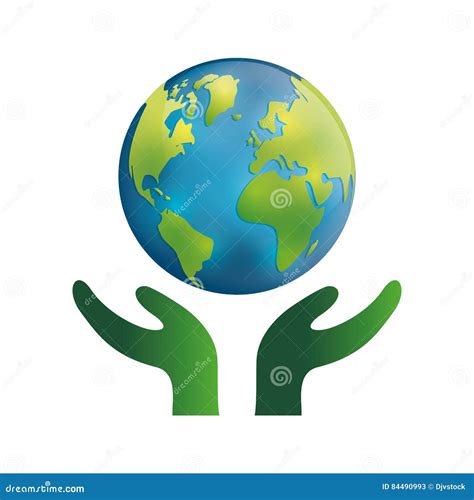 Save The World Stock Illustration Illustration Of Support 84490993