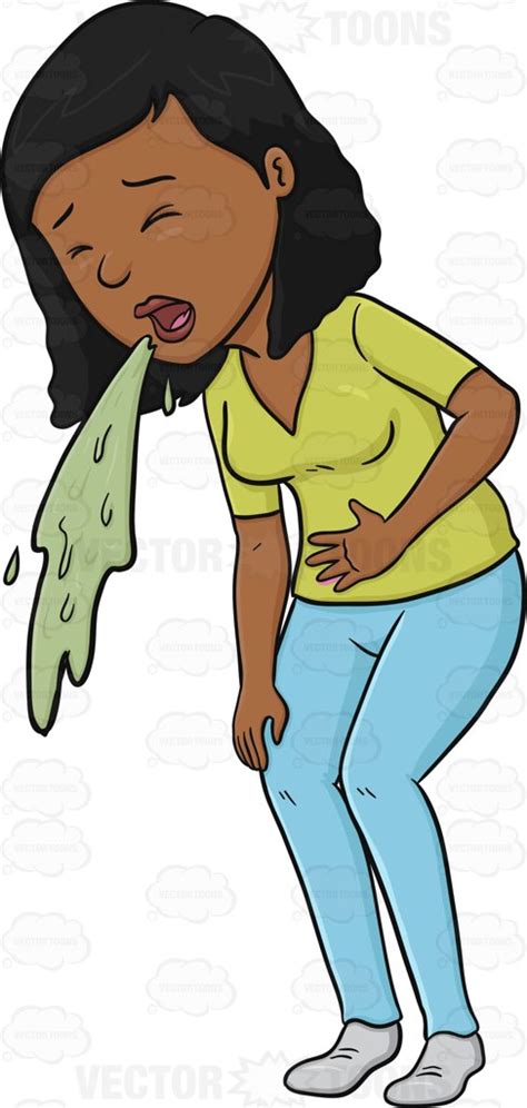 Woman Vomiting Clipart Clipground