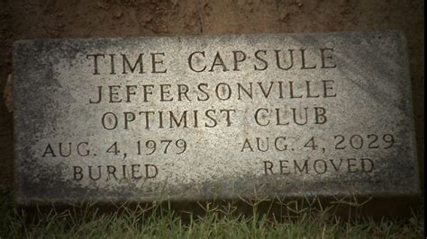 Time Capsule Buried 40 Years Ago In Jeffersonville Unearthed 10 Years