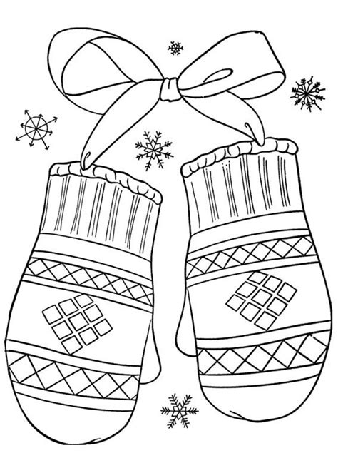 Disegni Sull Inverno Da Colorare Per Bambini Coloring Pages