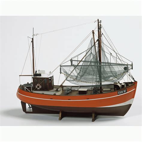 Cux 87 Krabben Kutter Model Boat Kit Billing Boats B474 Premier