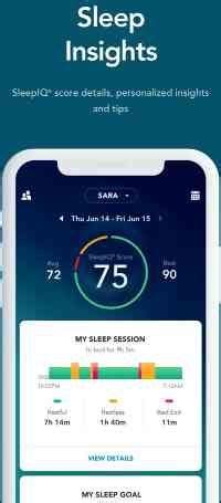 App to adjust your sleep number setting, find your ideal sleep number setting, and save your favorite sleep number setting. SleepIQ - Your personal goals and sleep patterns in 2020 ...
