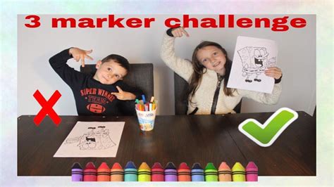 3 Marker Challenge Youtube