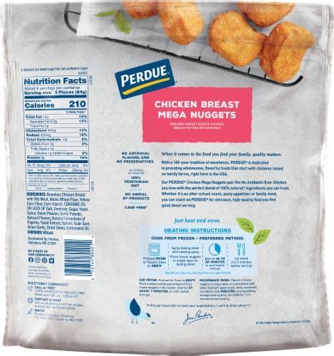 Perdue Frozen Fully Cooked Breaded Chicken Breast Mega Nuggets 27 Oz Ralphs