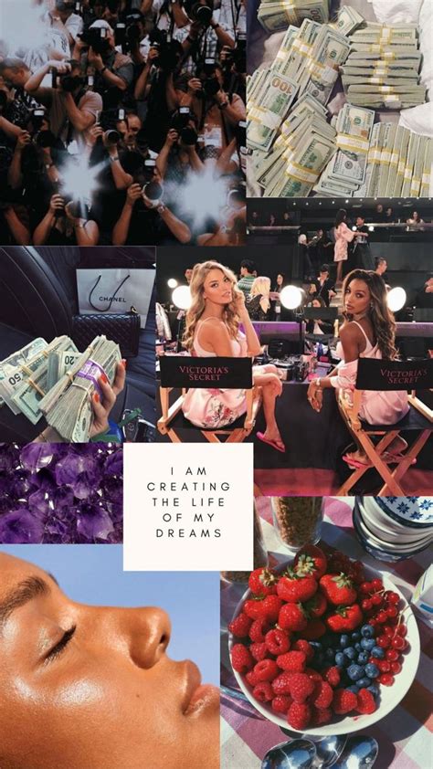 Manifestation Vision Board In 2021 Victoria Secret Wallpaper Vision