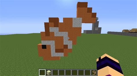 Minecraft Fish Pixel Art