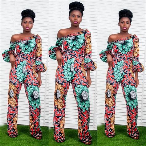 African Print Jumpsuit Most Trendy Jumpsuit Collection
