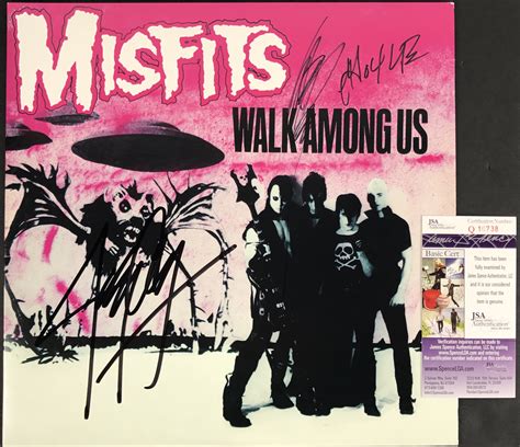 Lot Detail The Misfits Group Signed Walk Among Us Record Album