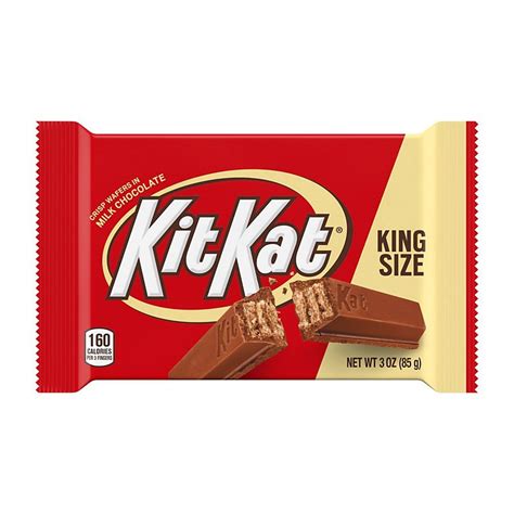 Kit Kat Milk Chocolate Wafer King Size Candy Bar Shop Snacks And Candy