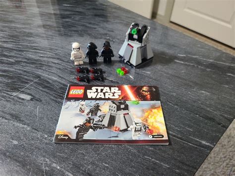 Lego Star Wars 75132 First Order Battle Pack Winstructions Ebay