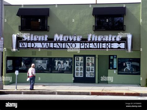 the silent movie theater on fairfax ave in los angeles was dedicated to showing historic movies