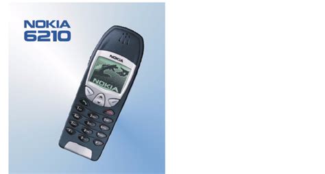 Quartal 2007 an, es ist momentan nicht erhältlich. Bedienungsanleitung Nokia 6210 (Seite 1 von 122) (Deutsch)