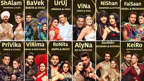 Nach Baliye 9 Contestants List Take A Look At The Final 12 Jodis Of Salman Khan S Dance Reality