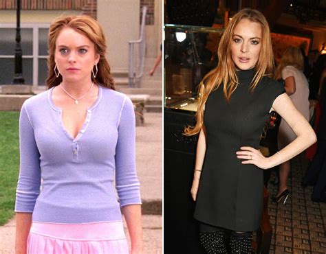 Lindsay Lohan In Mean Girls In 2004 Teen Movie Transformations