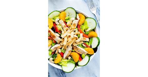 asian citrus chicken salad high protein salad recipes popsugar fitness photo 21