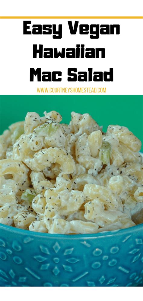 It's perfect for summer cookouts or picnics! This easy Vegan Hawaiian Mac Salad tastes like it's ...