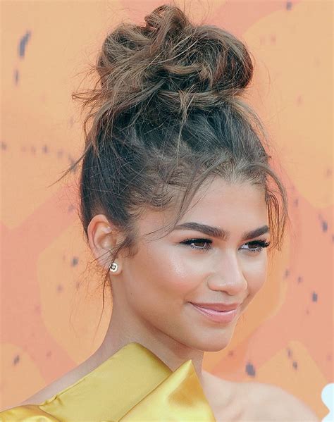 20 holiday hairstyles inspired by celebrities holiday party hair zendaya hair hair styles